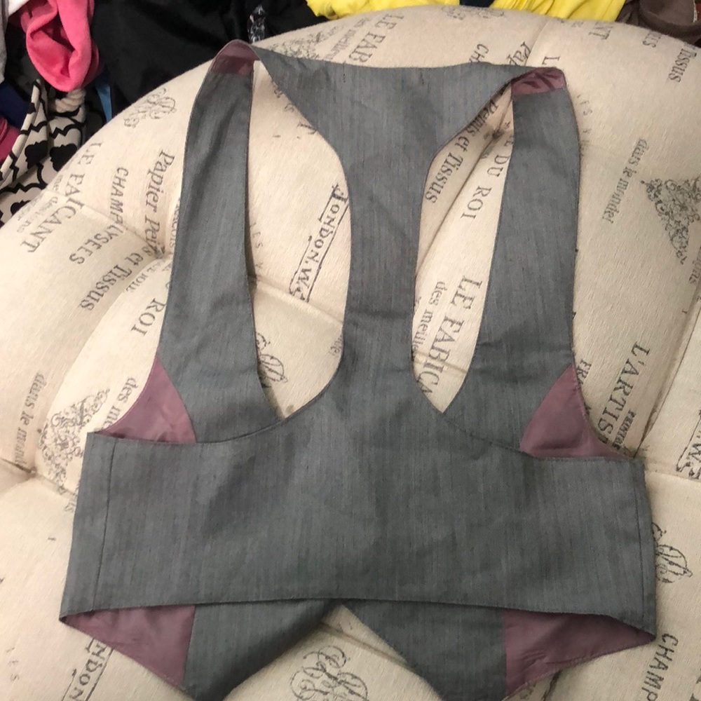 HeartSoul gray vest size medium - Picture 3 of 6